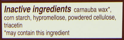 Bayer caffeine free and sodium free 325 milligram aspirin product presentation