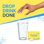 Blowfish dual action aspirin and caffeine formula tablets close up view