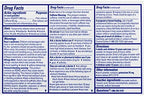 Stanback on the go headache powder stick packets usage instructions layout