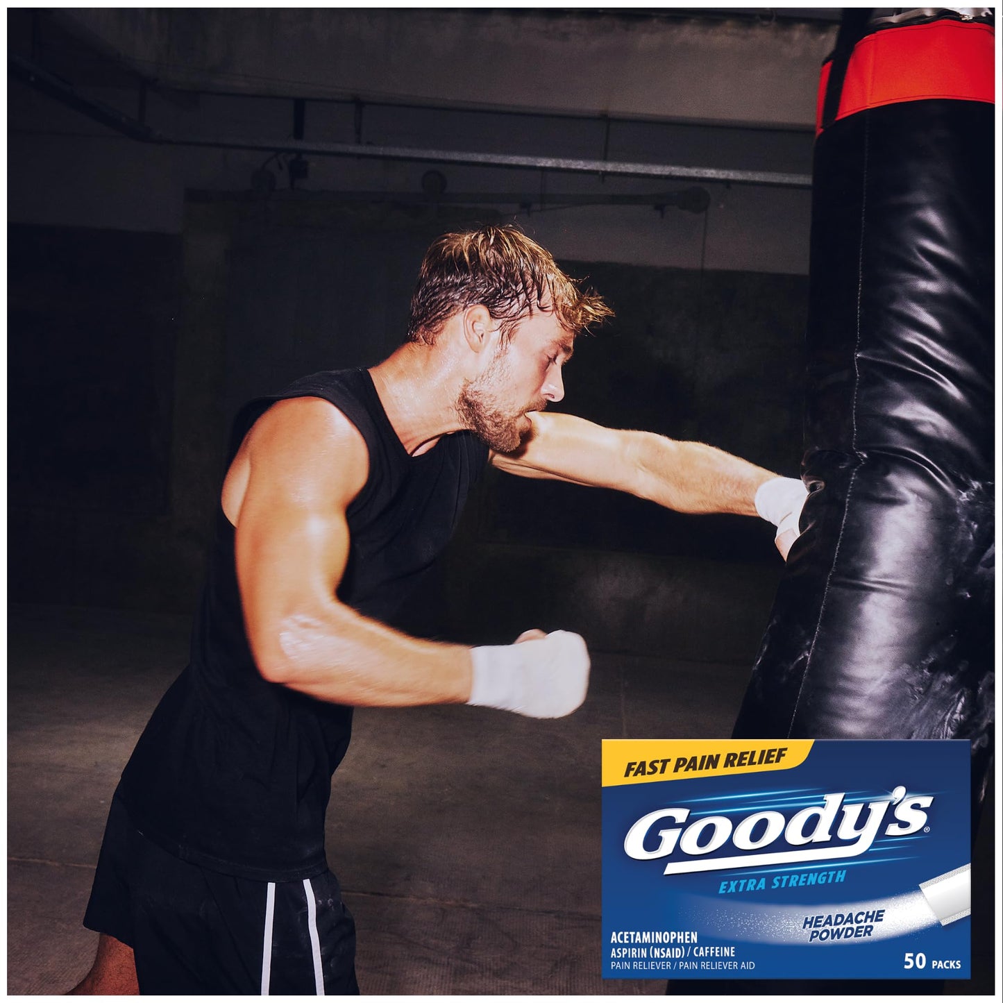 Goody's fast acting powder formula for tension headache and muscle ache relief