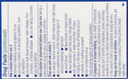 St Joseph low strength 36 tablets carton back panel detailing product directions