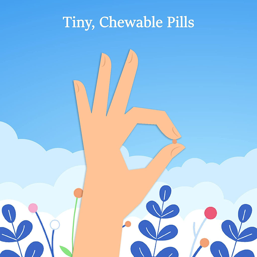 St. Joseph nonsteroidal anti inflammatory drug packaging highlighting 36 chewable tablets per bottle.