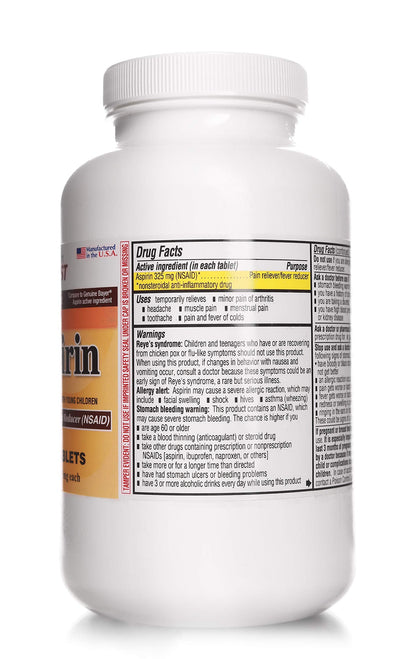 Authentic Pharbest fast absorbing regular strength pain relief tablets