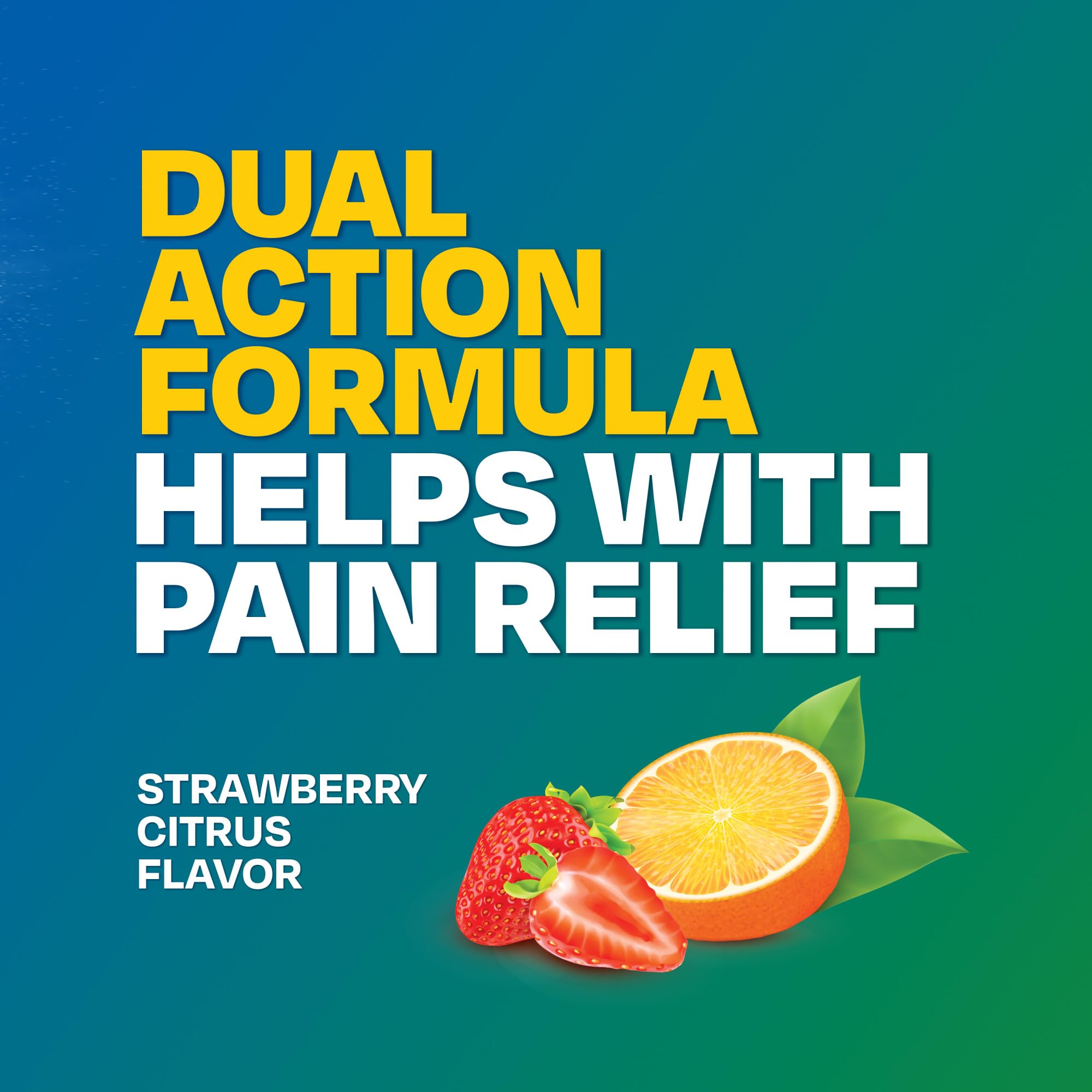 Close up of Goodyâ€™s fast acting headache medicine powder for brain fog and body aches