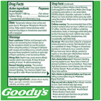 Authentic USA imported Goody's Hangover Powder box sitting on a clean surface