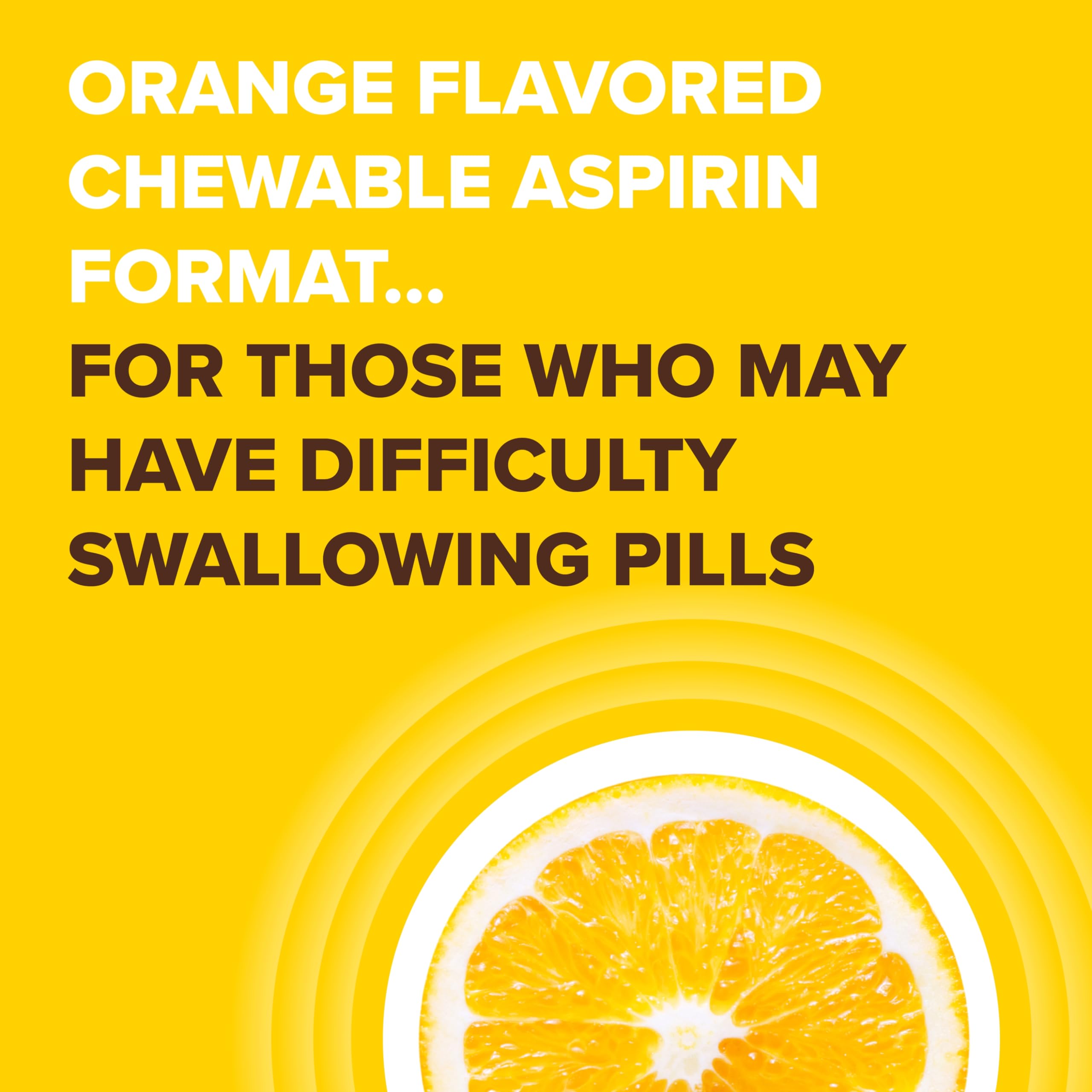 Bayer 81 mg aspirin chewable tablets for heart regimen support