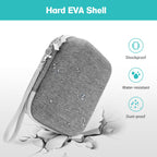 ProCase shockproof and water-resistant EVA shell case protecting respiratory equipment from accidental spills.