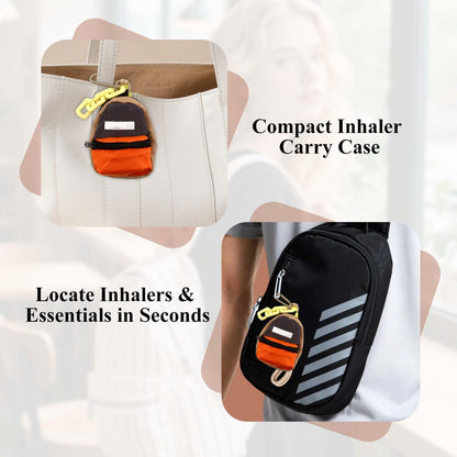 NCHEMDL keychain medical case holder in lightweight lifestyle setting