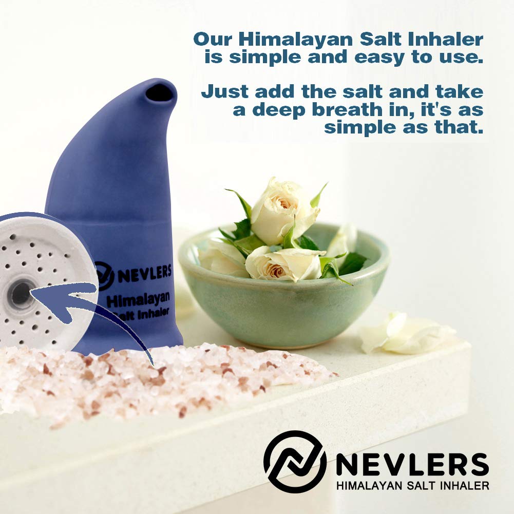Full view of premium imported Nevlers natural sinus and allergy relief device