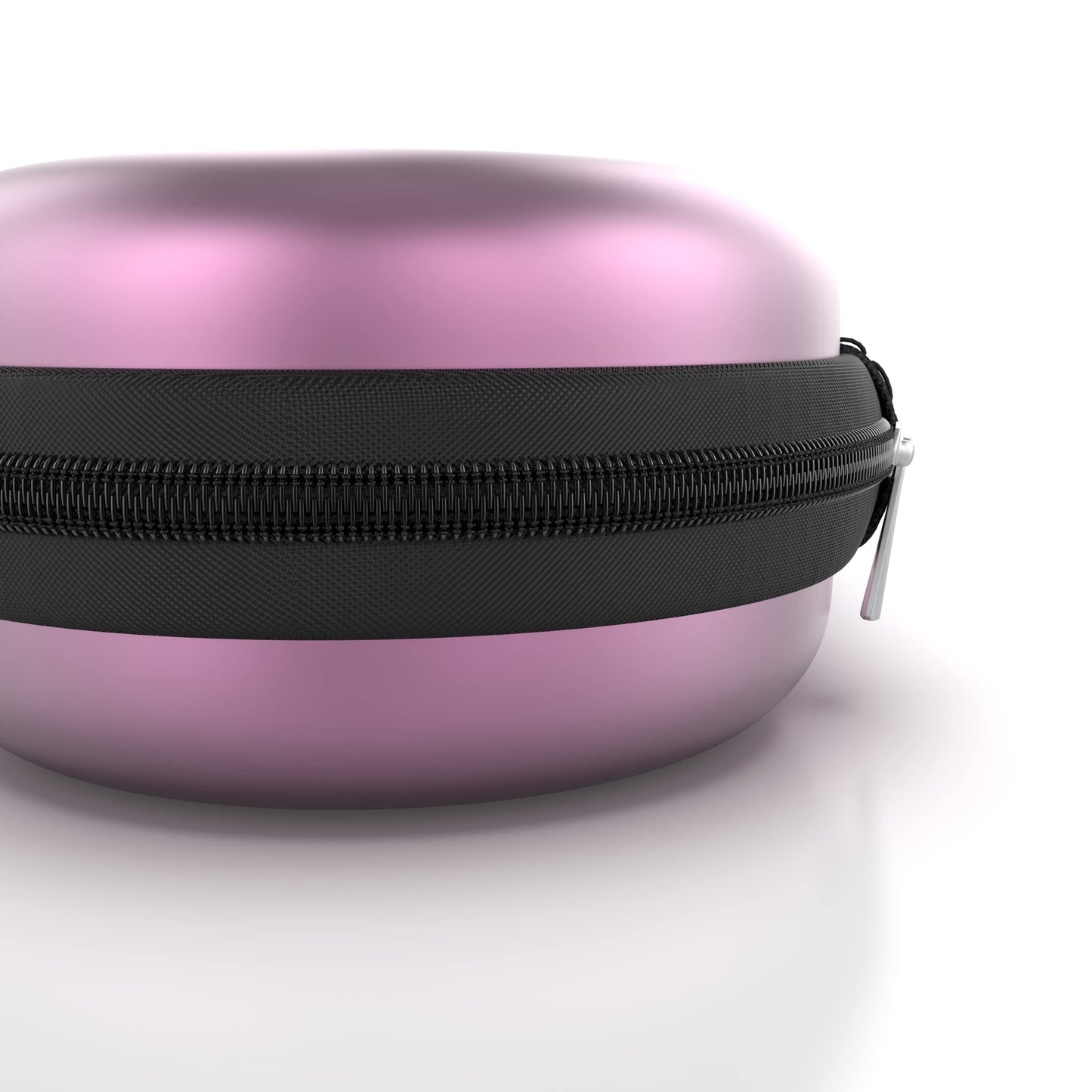 AGOZ asthma case wrist strap detail being held for portable carrying demonstration