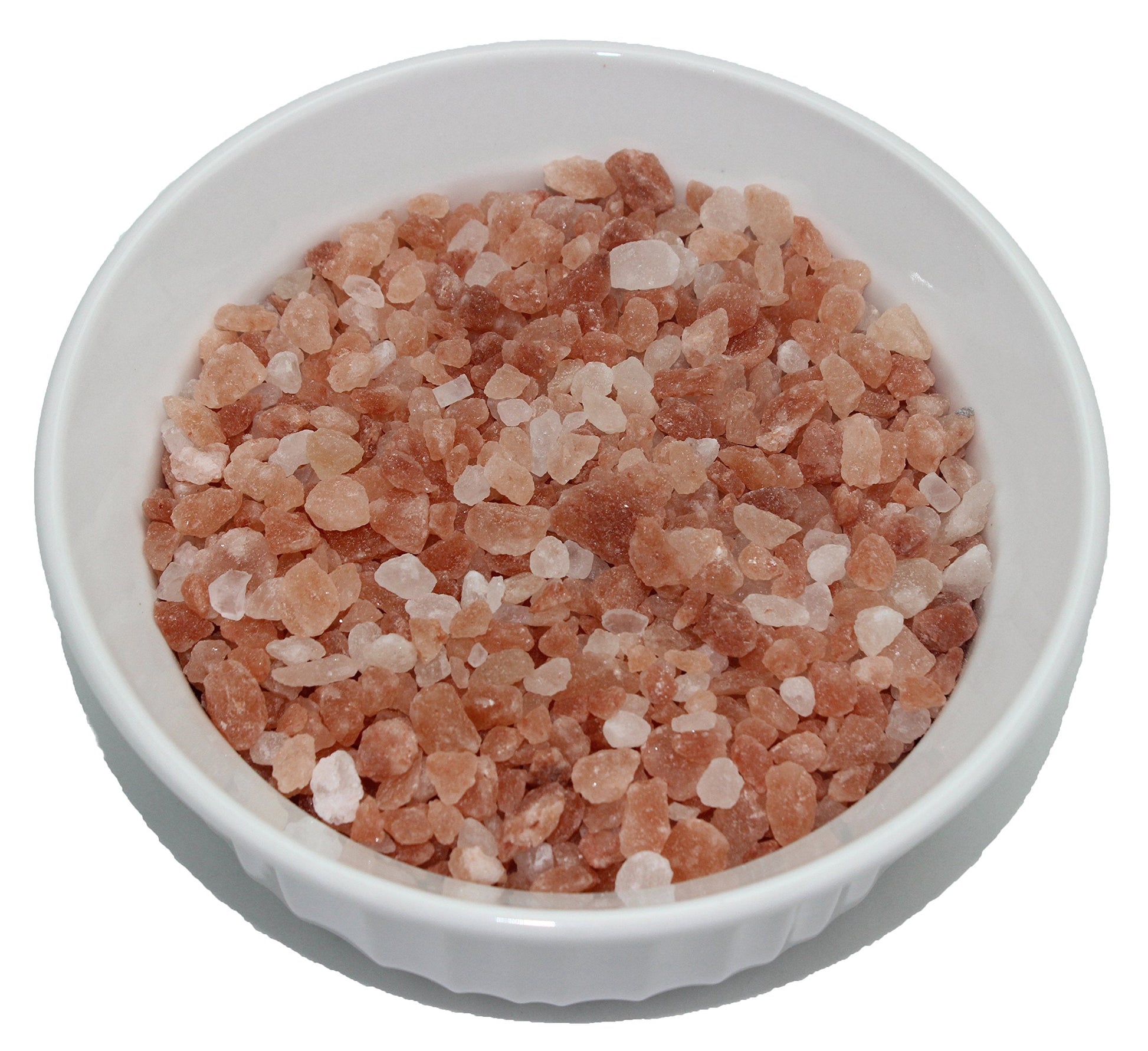 Coarse pink Himalayan salt crystals for natural respiratory therapy and sinus congestion relief.