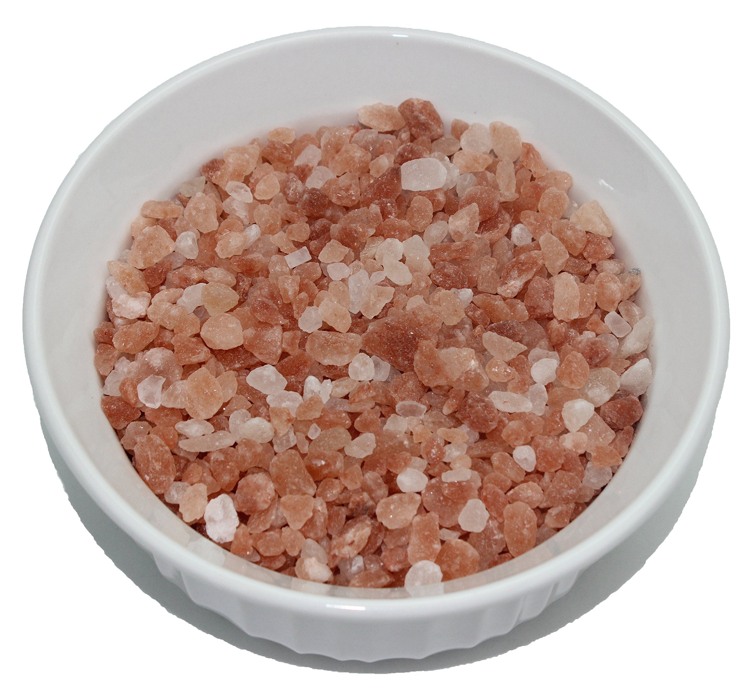 Coarse pink Himalayan salt crystals for natural respiratory therapy and sinus congestion relief.