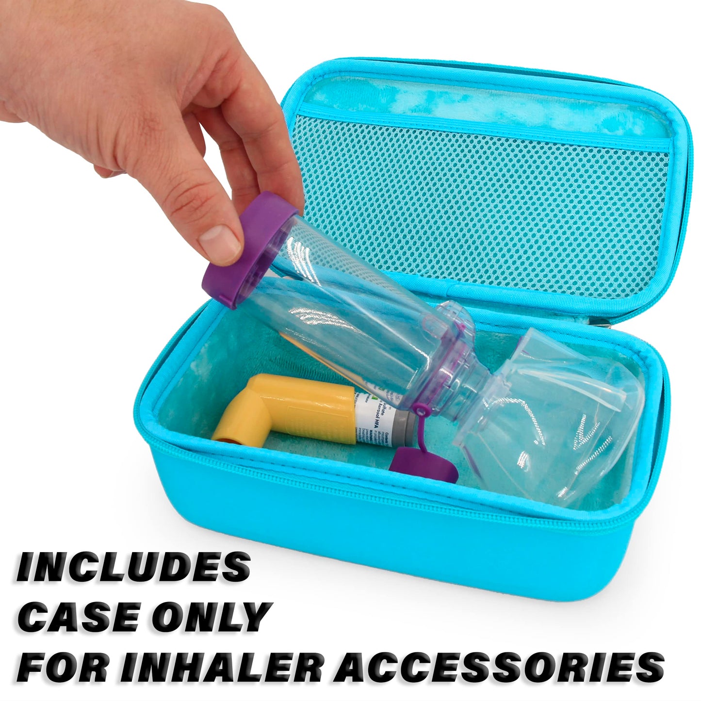CASEMATIX hard shell medicine container showing compact portable size