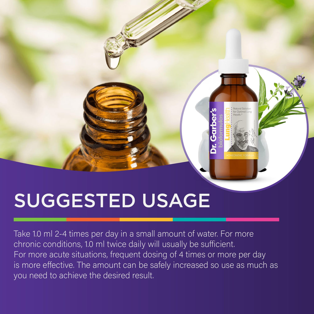 USA imported sixty milliliter herbal oral drops for clear breathing