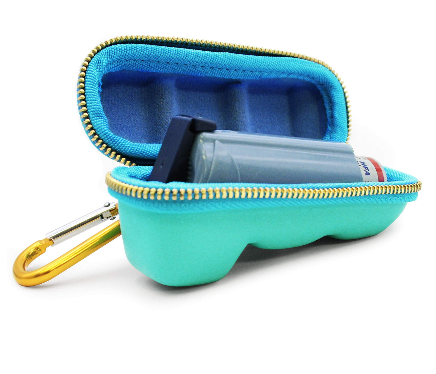USA imported CASEMATIX turquoise hard pouch designed for school students and everyday medical travel