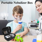 SHFGYG handheld mesh atomizer case showing premium dual zippers details