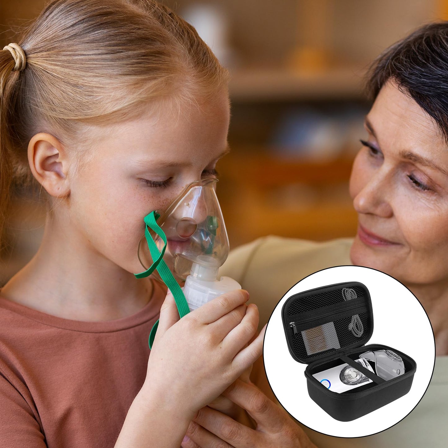SHFGYG scratchproof protective holder for kids and adults respiratory machines