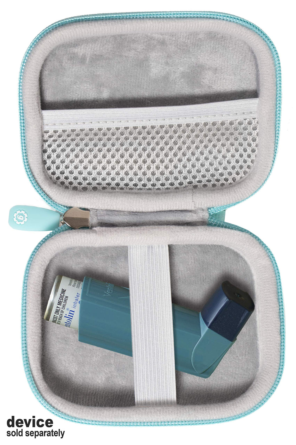 GETGEAR sturdy medical organizer case with attached wrist strap for portable travel.