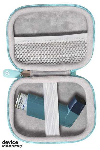 GETGEAR sturdy medical organizer case with attached wrist strap for portable travel.