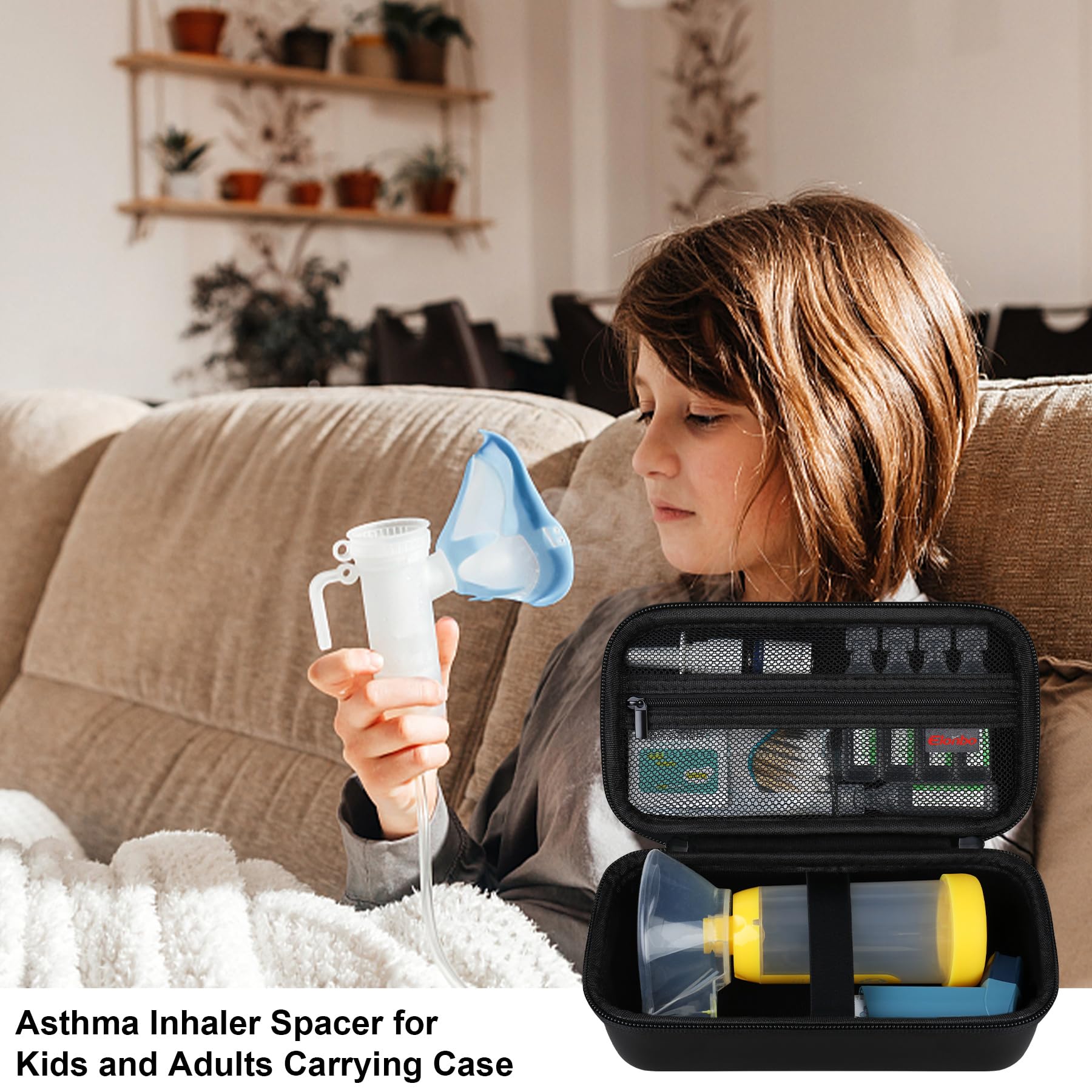 Ergonomic protective travel organizer case for family healthcare management