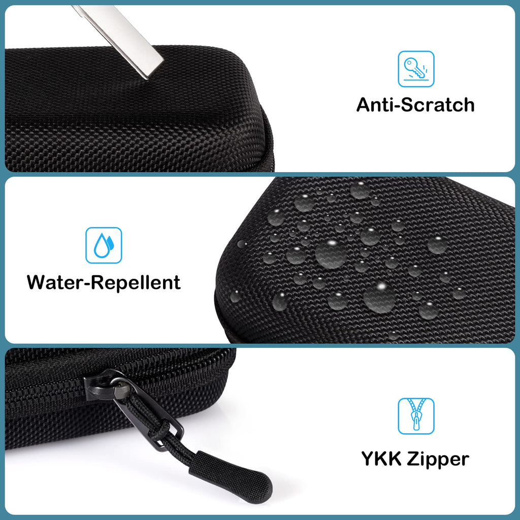 MEDMAX medical holder displaying the attached portable hand strap and carabiner clip