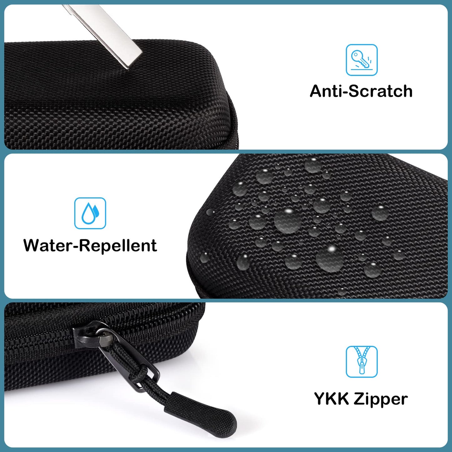 MEDMAX medical holder displaying the attached portable hand strap and carabiner clip
