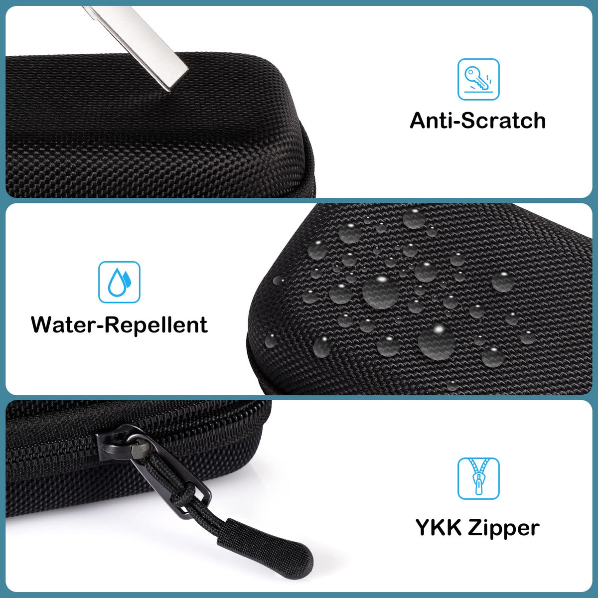 MEDMAX medical holder displaying the attached portable hand strap and carabiner clip