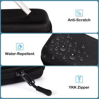 MEDMAX medical holder displaying the attached portable hand strap and carabiner clip