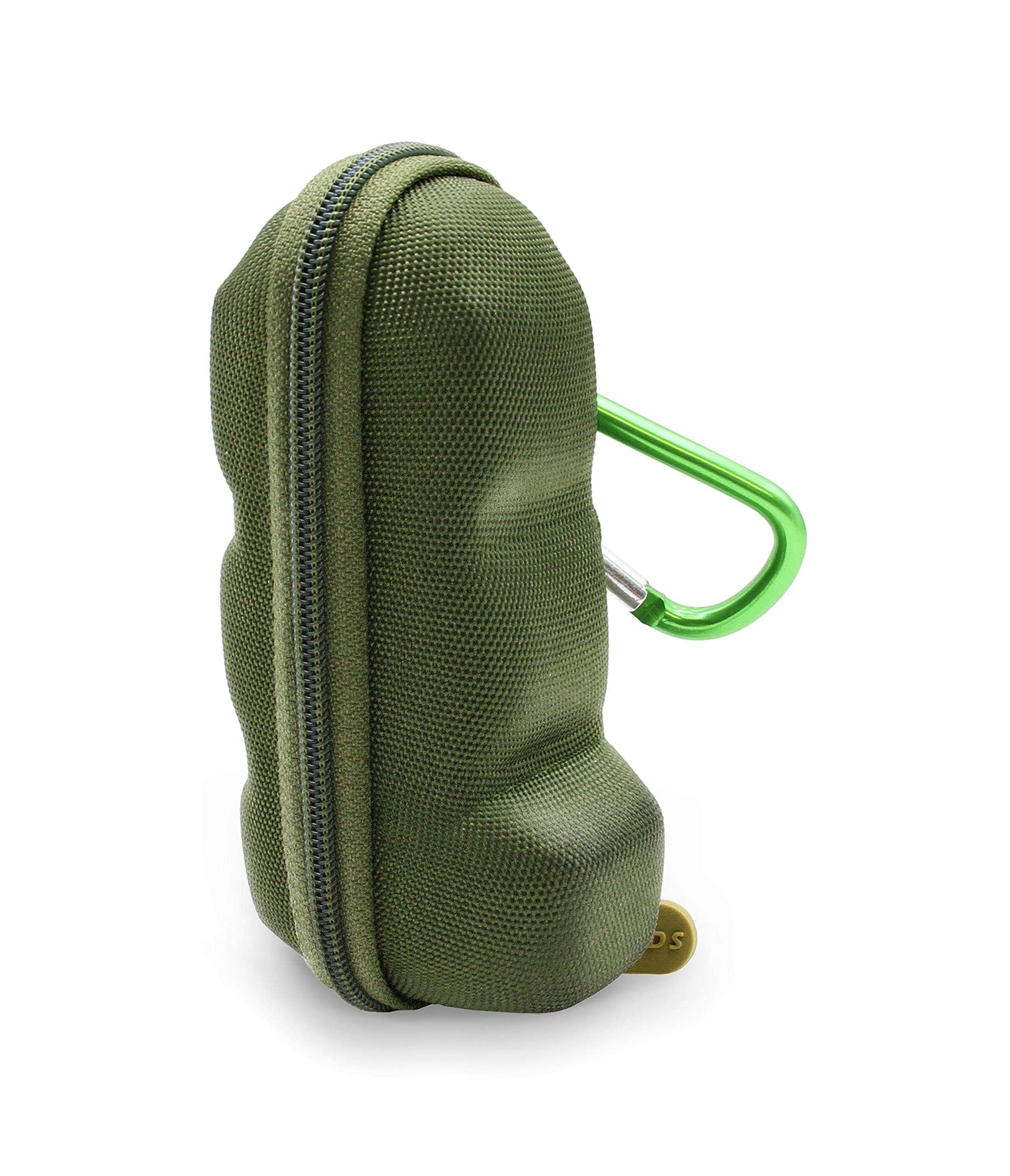 Premium EVA hard shell inhaler holder with removable neck lanyard attached