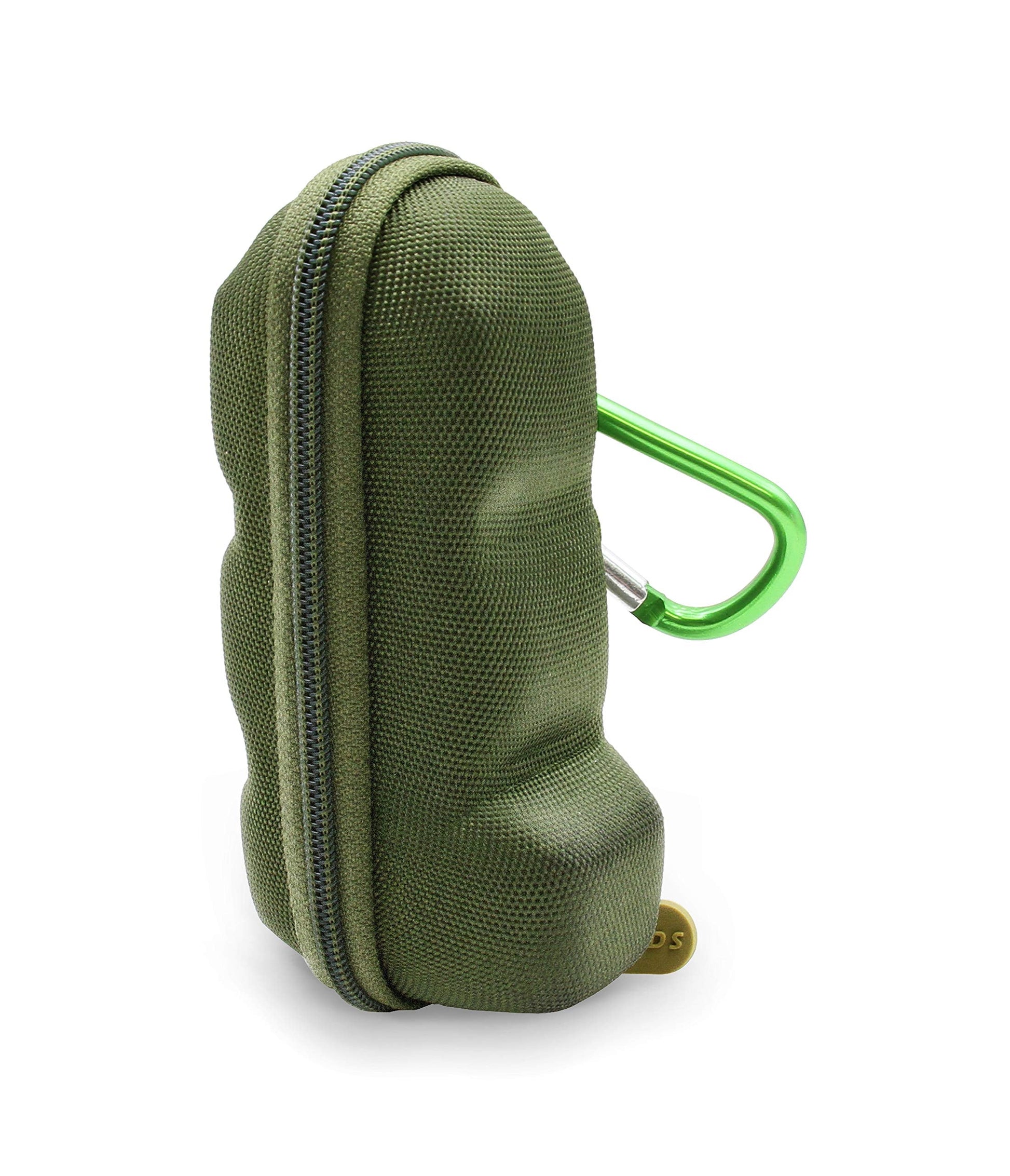 Premium EVA hard shell inhaler holder with removable neck lanyard attached
