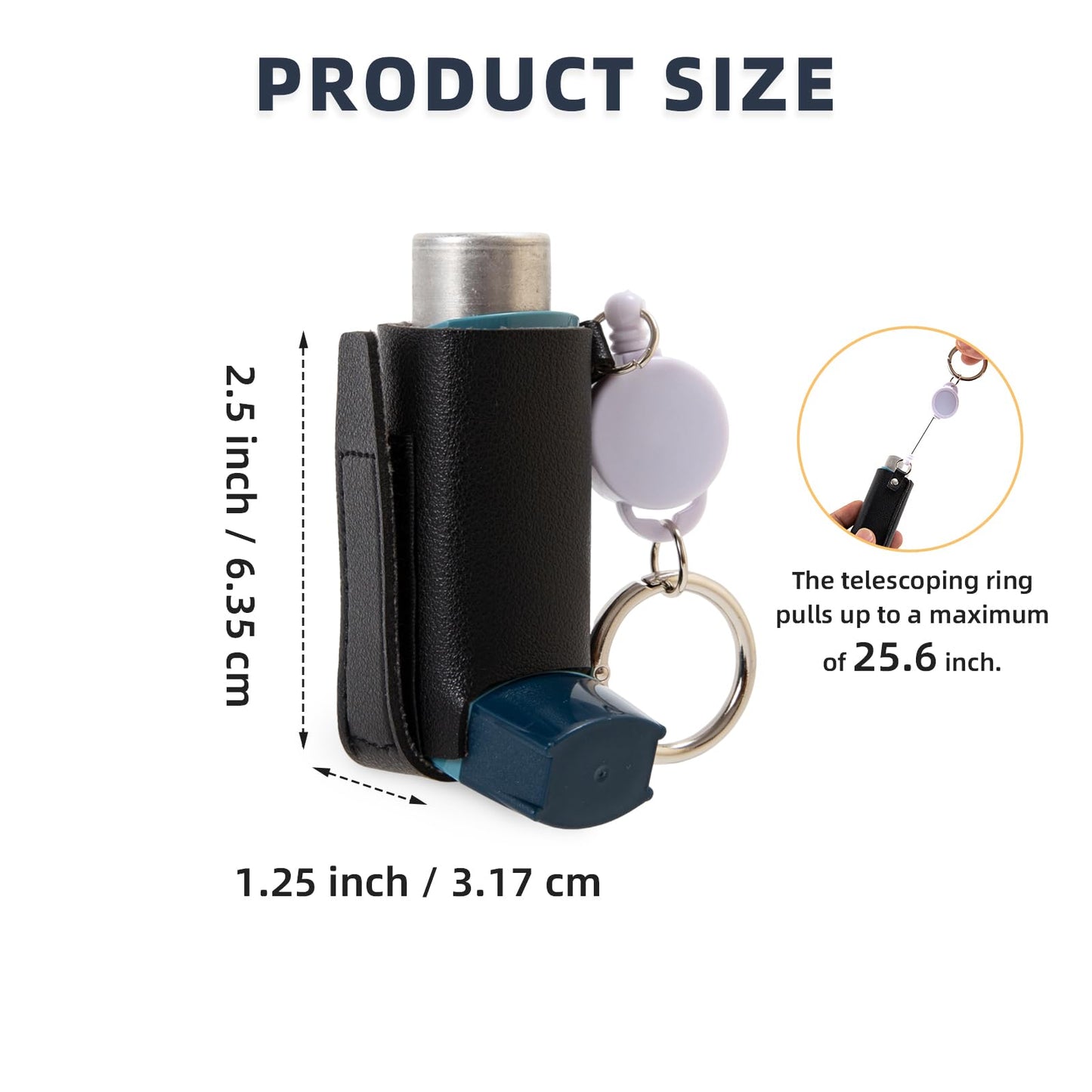 LJHYSD portable medical pouch attached to a backpack zipper clip close up