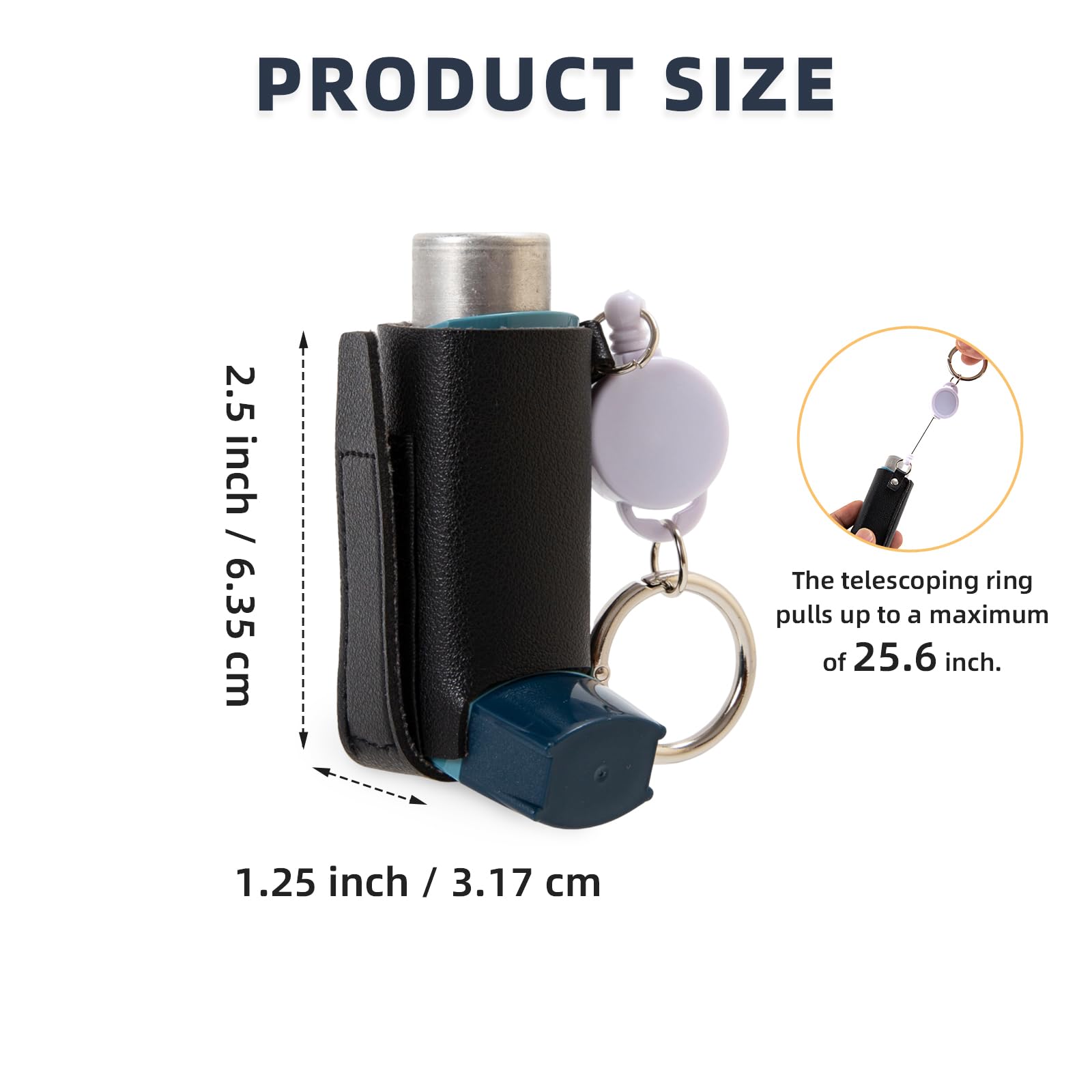 LJHYSD portable medical pouch attached to a backpack zipper clip close up