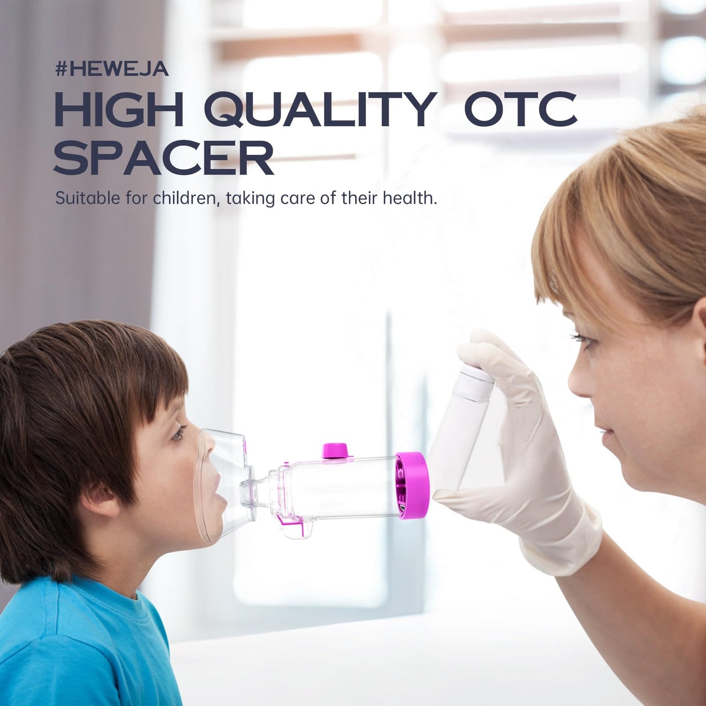 Premium USA imported Nessi OTC inhaler spacer packaging and contents