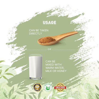 Natural immunity booster granules for lungs and allergy relief from Pankajakasthuri