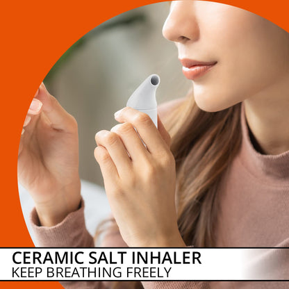 Authentic Green Home salt therapy device for natural respiratory congestion relief