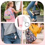 Packaged view of the imported SHFGYG premium pink protective travel holster case only