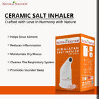 Natural Solution pure mineral salt therapy device for breathing congestion relief
