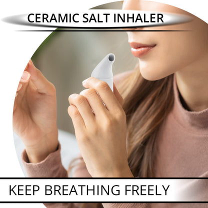 Natural Solution ergonomic ceramic sinus care inhaler packaging box details