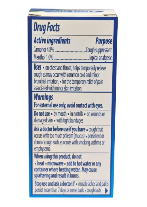 Xtracare solid balm stick application on chest