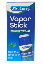 Close up of Xtracare menthol balm ingredients label