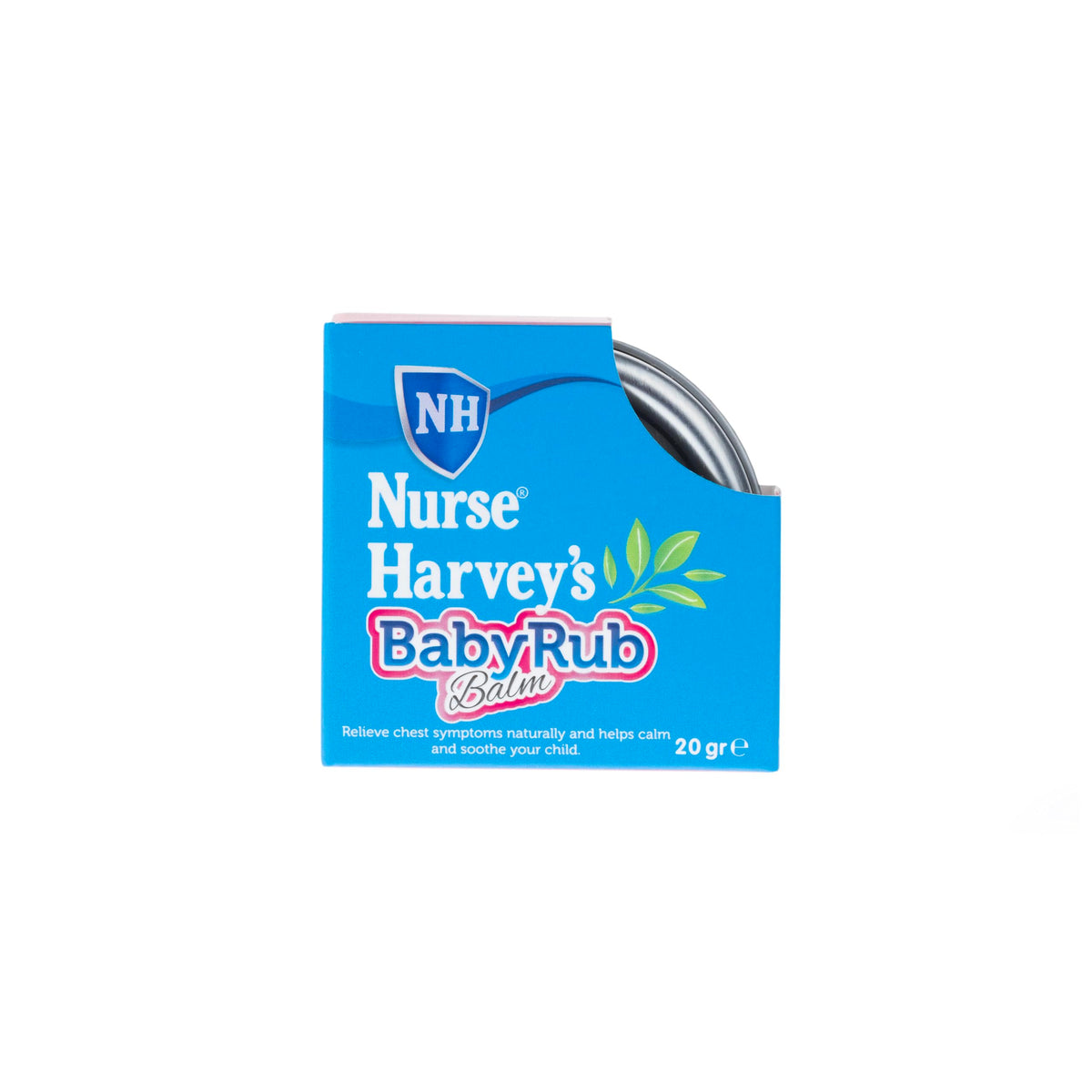 Close up of Nurse Harvey's natural chest balm texture suitable for sensitive skin application.