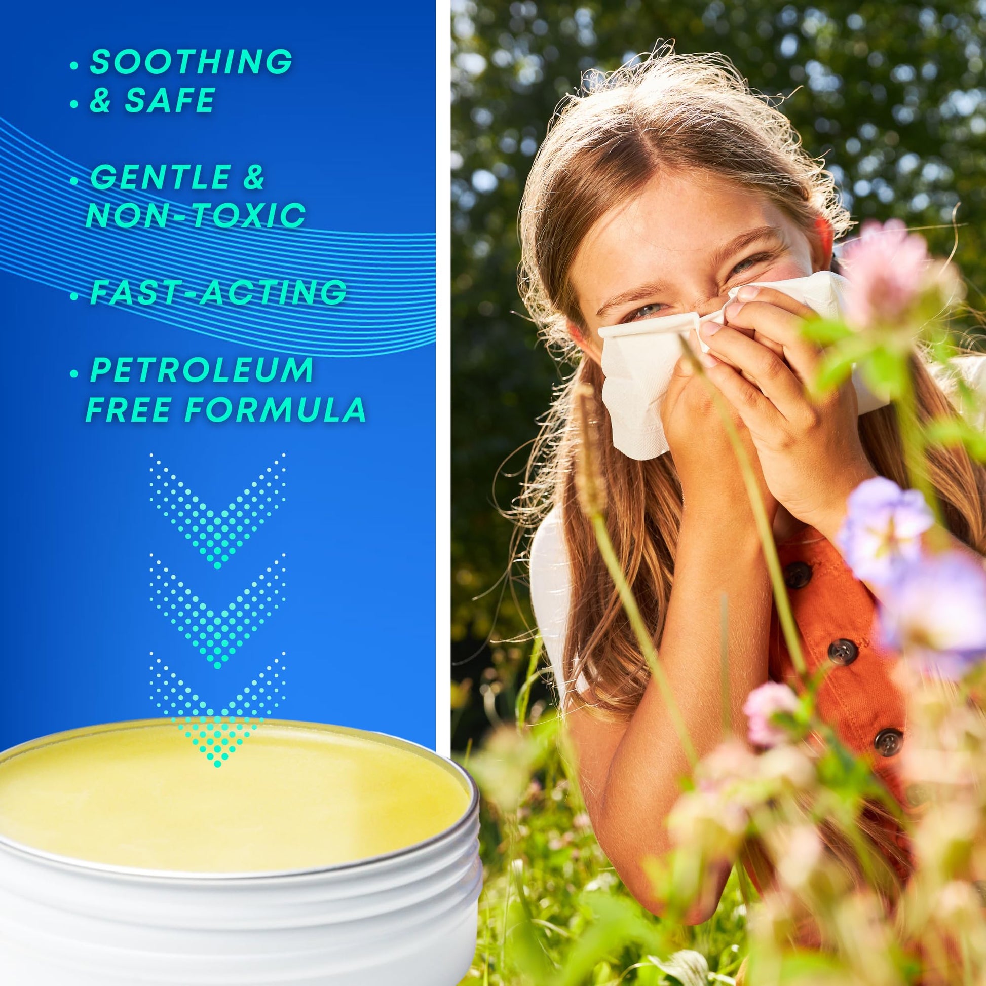 Peruvian Gold natural plant remedy balm base view showing manufacturing information and USA import details.
