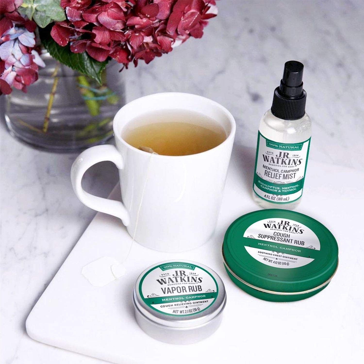 USA imported J.R. Watkins natural menthol camphor salve for muscle ache recovery