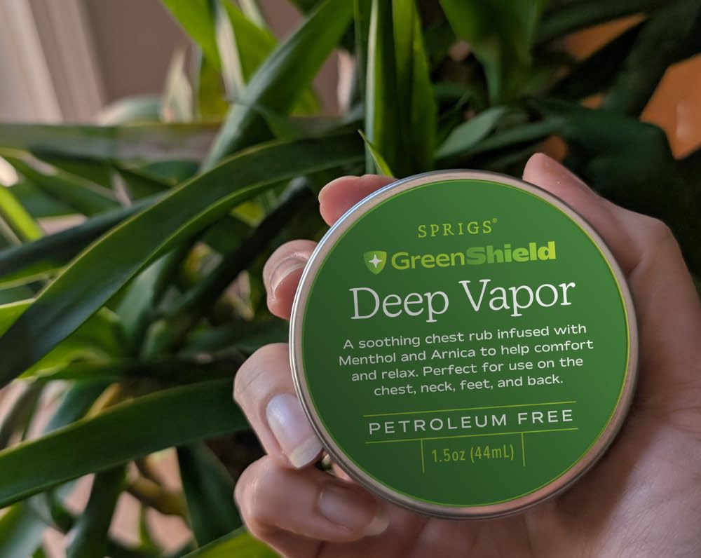 Authentic Sprigs Deep Vapor imported skincare balm