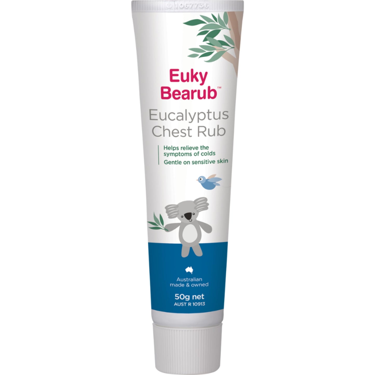 Euky Bearub 50g Australian made soothing ointment for nasal congestion