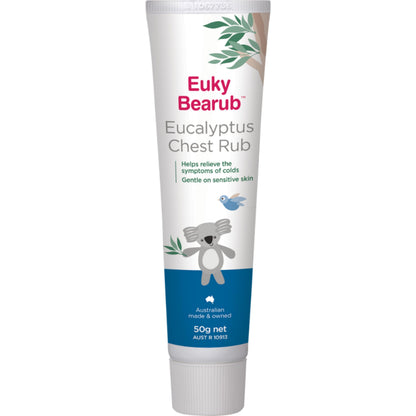 Euky Bearub 50g Australian made soothing ointment for nasal congestion