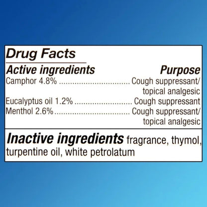 Two containers of Equate Vaporizing Rub Ointment set