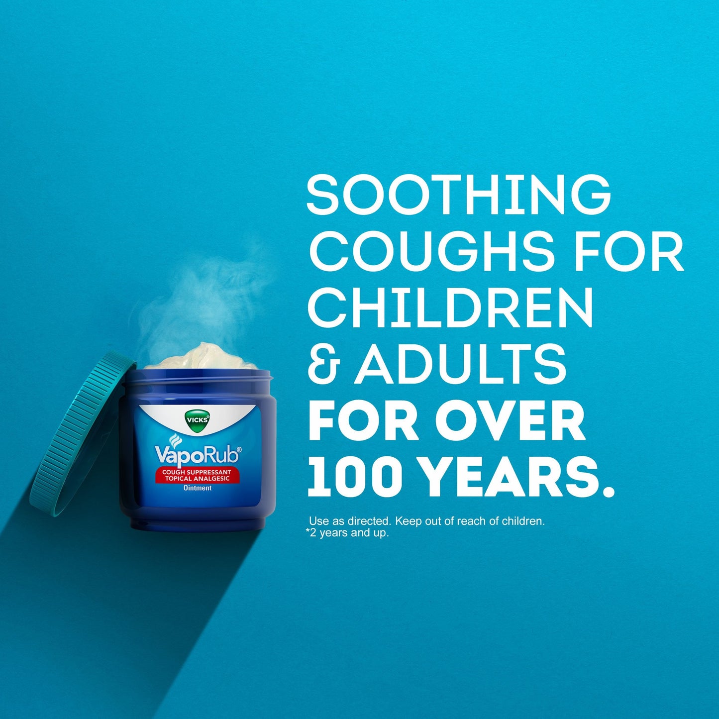 Imported Vicks VapoRub Lemon topical chest rub jar