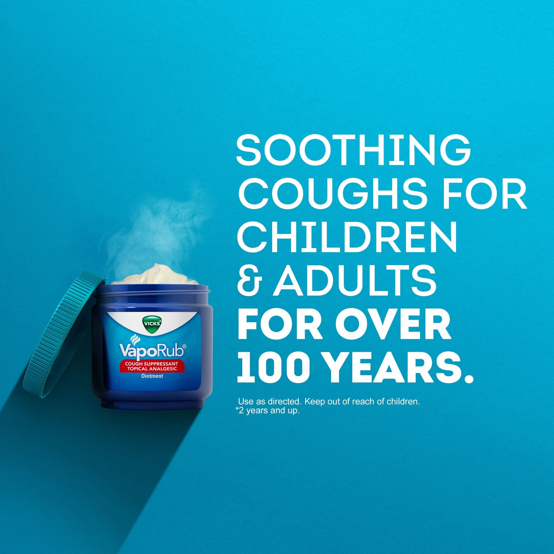Imported Vicks VapoRub Lemon topical chest rub jar