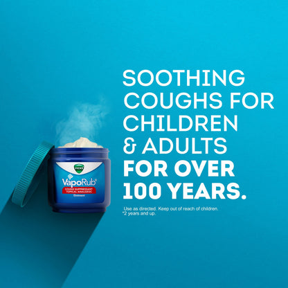 Imported Vicks VapoRub Lemon topical chest rub jar